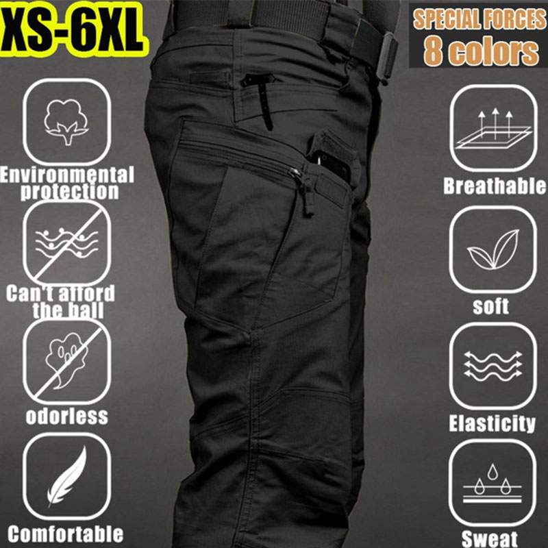 Fishing Kit Compact - Männer Taktische Cargo Hosen 6XL Plus