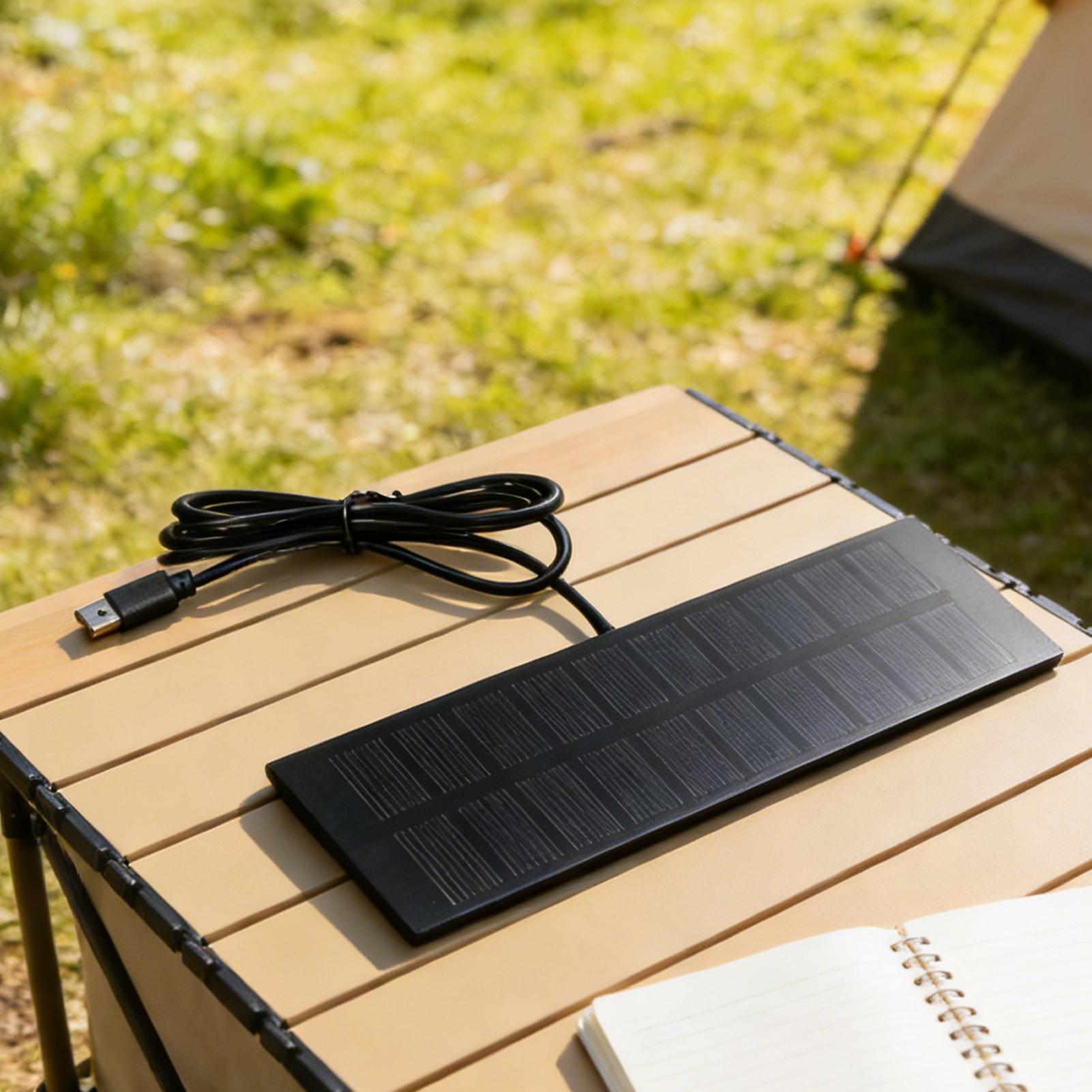 5W 5V Tragbares Solarpanel USB – Solar Emergency Charger Bewertung und Preis