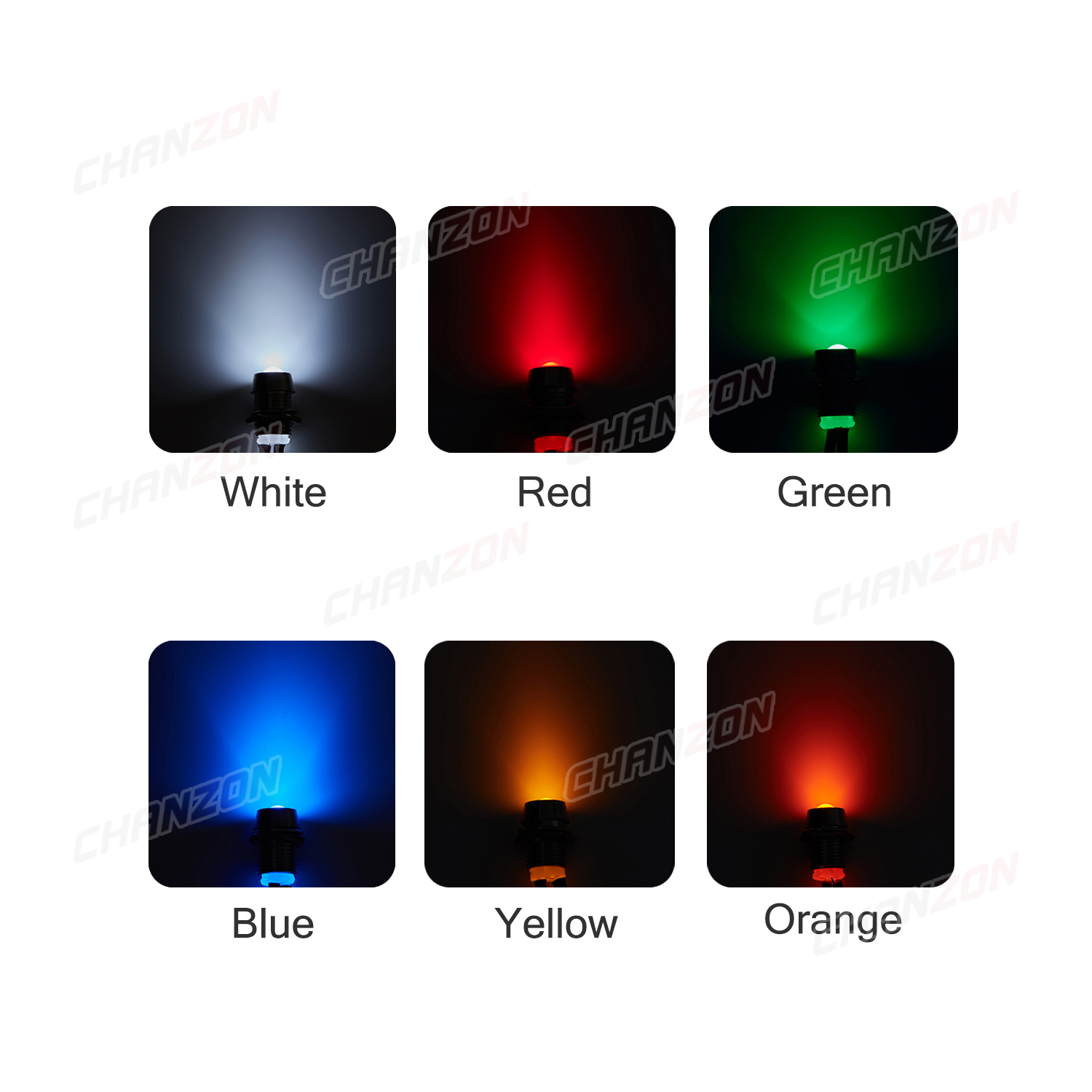 12V LED 8mm Anzeige Weiß Rot G – Signal Panel Orange Bewertung und Preis